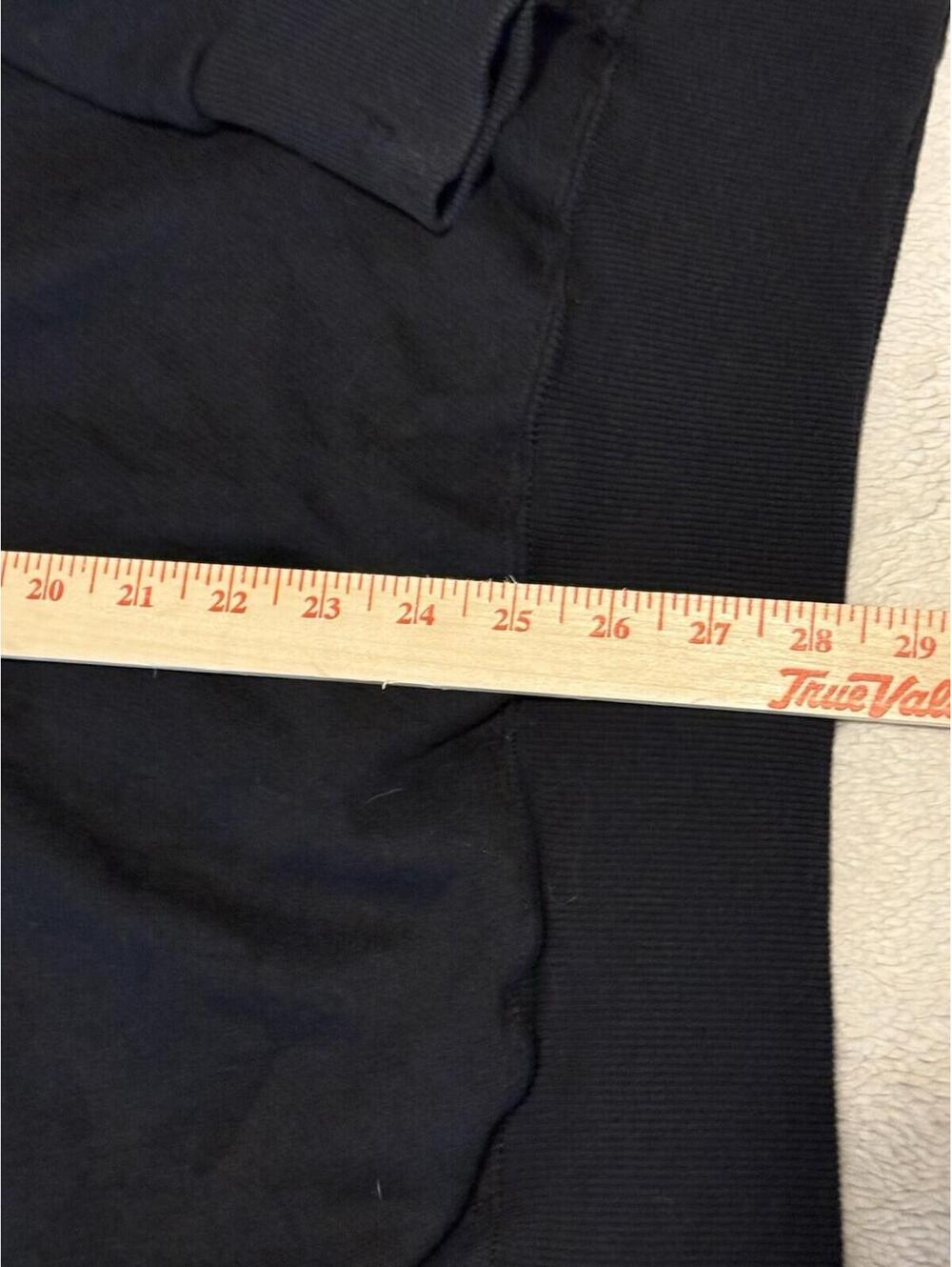 Vintage 90s Wear Guard Crewneck Sweatshirt Black Size XXL - Picture 6 of 7